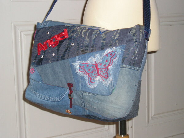 Crazy Patchworktasche