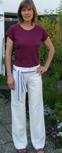 Fischerhose mit Bindegürtel