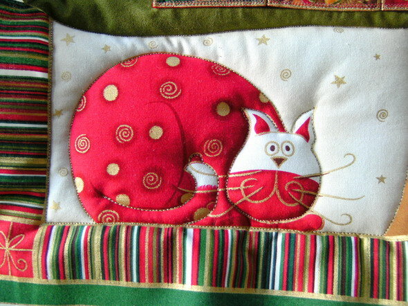 gequiltete Katze