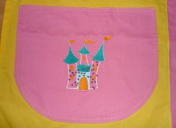 Tasche mit Schlossstickdatei