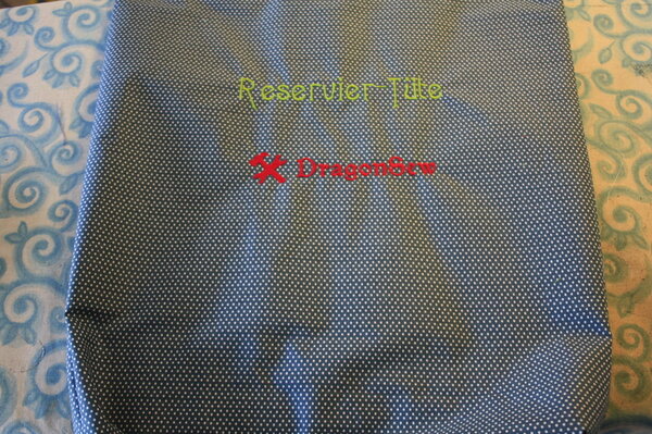 Reservier-Tüte Front
