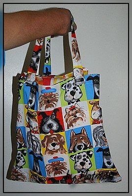 Einfache kleine Tasche als Geschenkverpackung