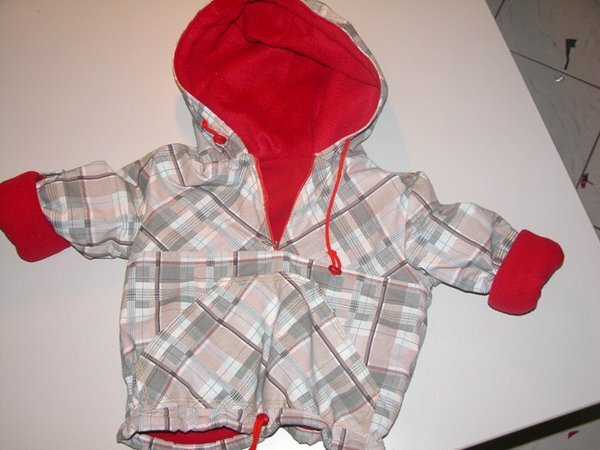 Jacke gefüttert warm 92