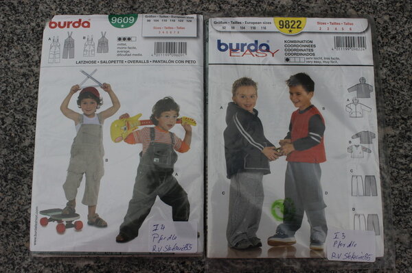 I2, I3:
Schnittmuster 8822 & 9609
Eigentümer: *dummy*
Reservierung: Stefanie85
Tauschwert je 0,50 m²