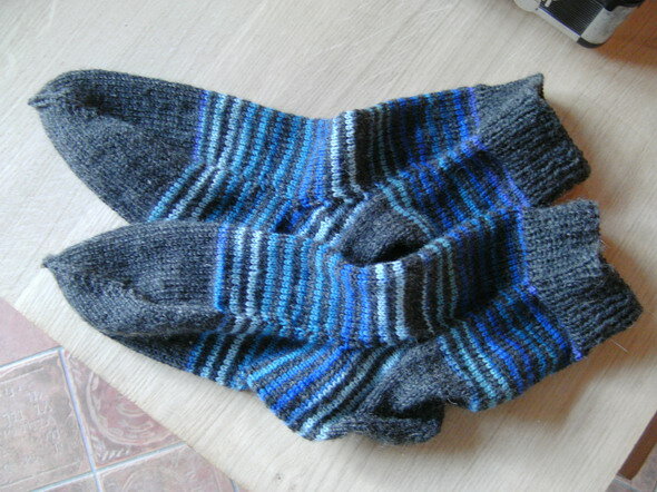 Restesocken für den Nachbarn zum Geburtstag Gr. 43