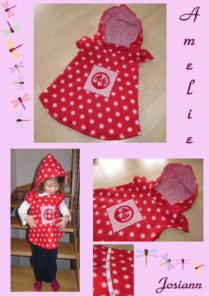 Amelie ... Fleece kuschelt mit Tilda