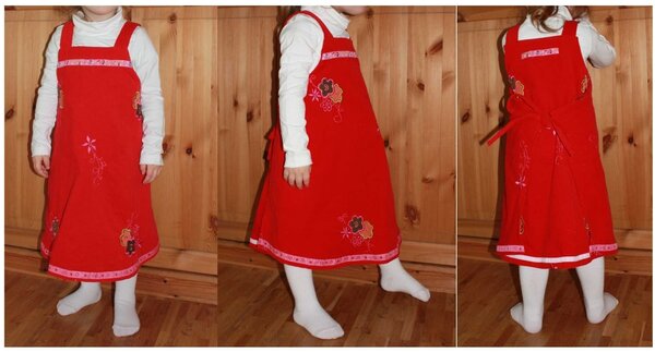 Wickelkleid "Anna" - Gr 98