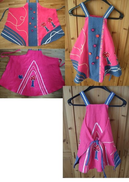 Wickelkleid "Anna" - Gr 98/104