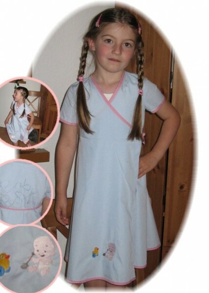 Wickelkleid mit Babyborn