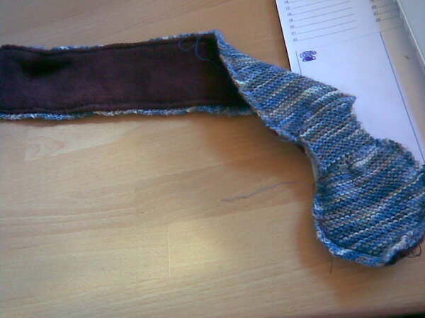 gestrickter schal