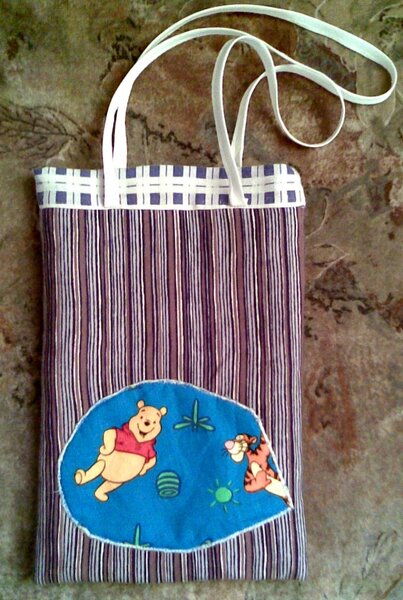 süsse Kindertasche mit Winnie the Poo Motiv