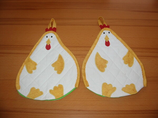 Hühnertopflappen