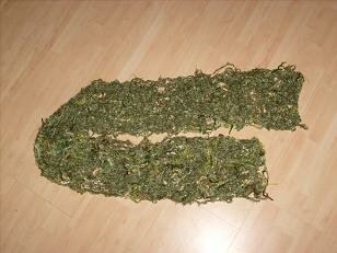 grüner Schal