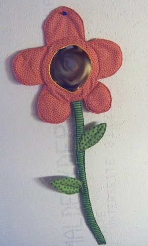 Blume mit Spiegel zum UTEnsilo