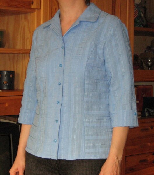 Bluse mit 3/4-Arm