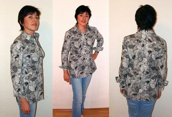 Bluse 110, Burda 5/2009