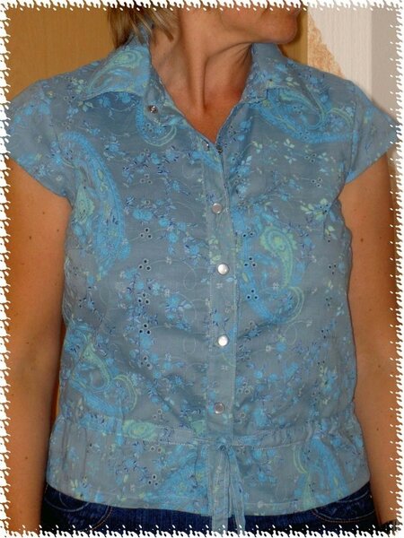 Bluse  107 aus Burda 3/2007