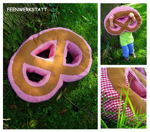 Brezel-Kissen