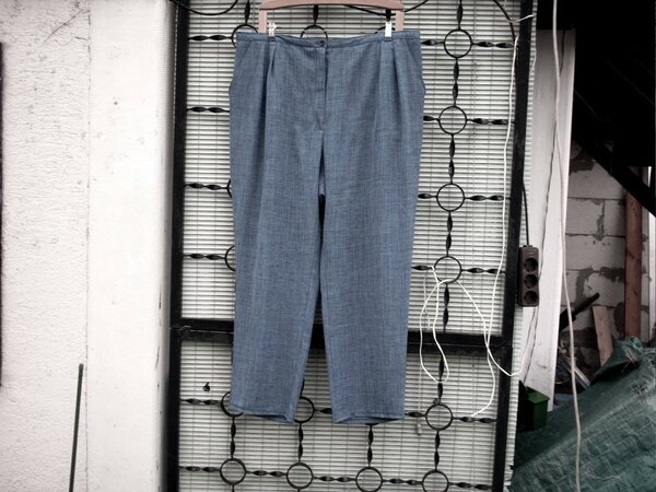 Bundfaltenhose
