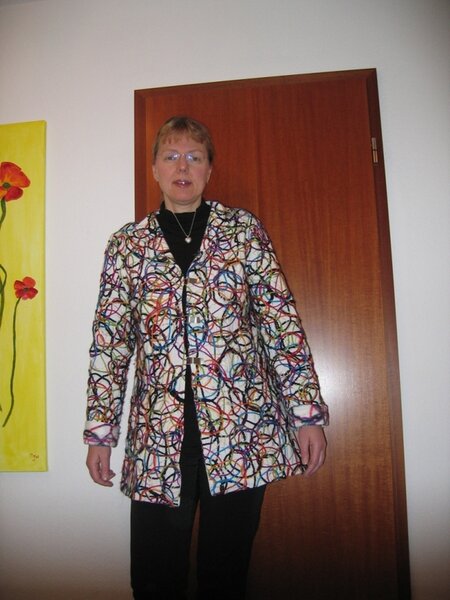 Bunte Jacke