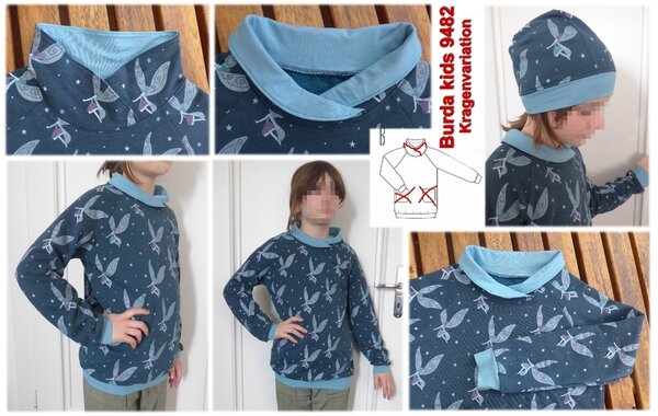 Sweatshirt, Burda kids 9482