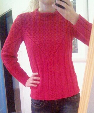 gestrickter Pullover