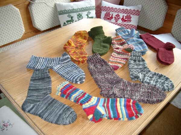 Socken von Größe 37 bis 47