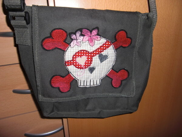 Bestickte Tasche für Wacken WOA
