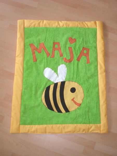 Babydecke, Krabbeldecke für Maja