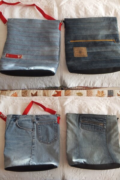 Chobe Bag aus alten Jeans