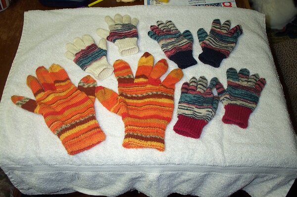 Handschuhe für meine Familie
