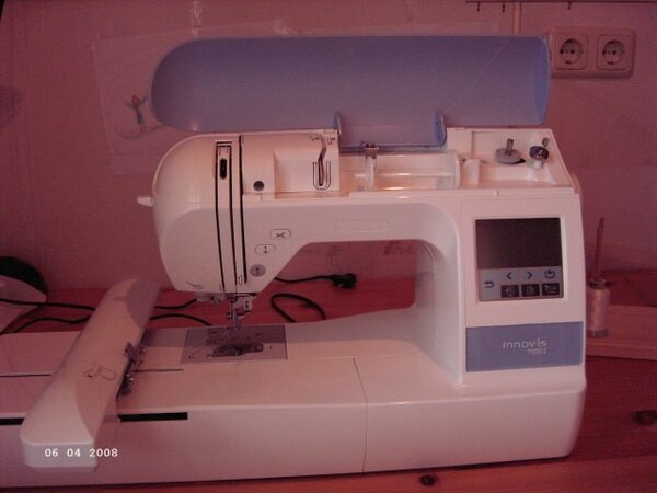 Meine neue Stickmaschine