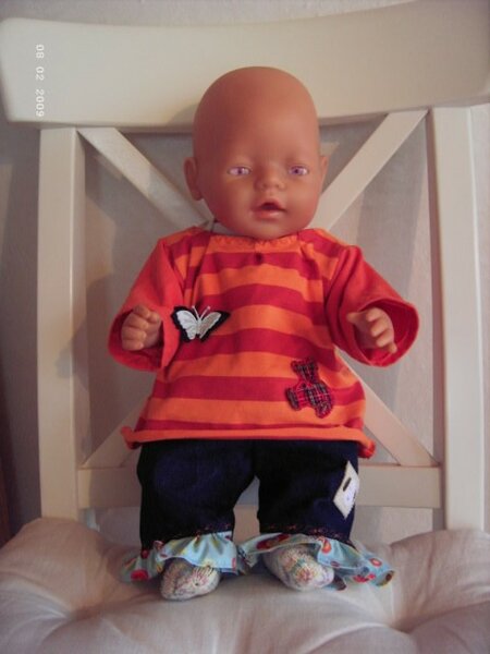 Baby Borns neues Outfit