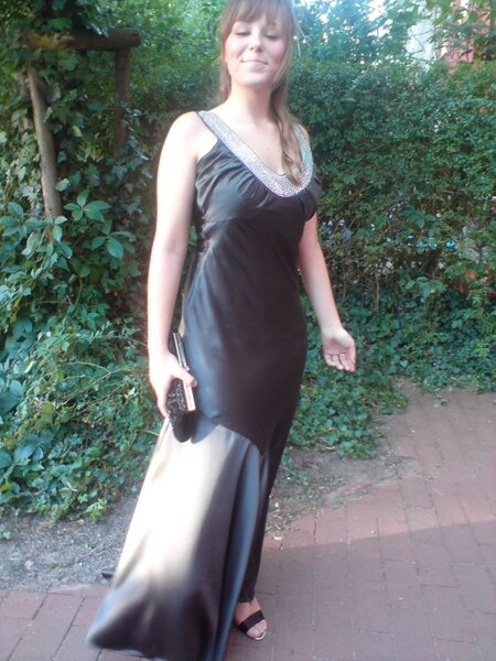 Abiballkleid nach Patrones 12/07