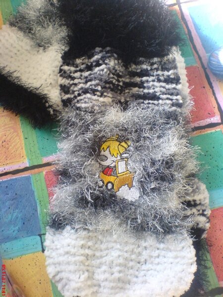 Gestrickter Schal für meinen Mann