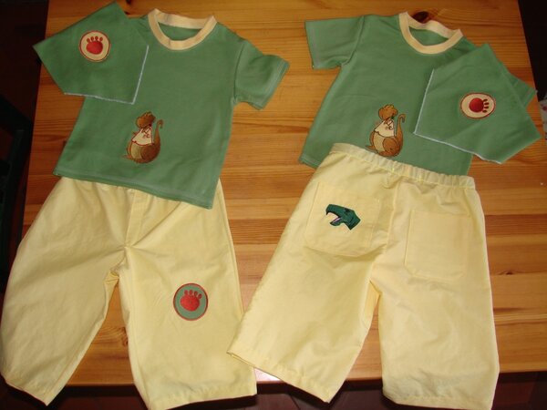 Ottobre Shorts und Shirt Gr. 92