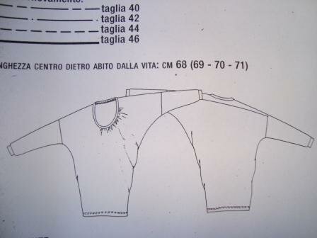 Technische Zeichnung z Kleid LMB 11/10