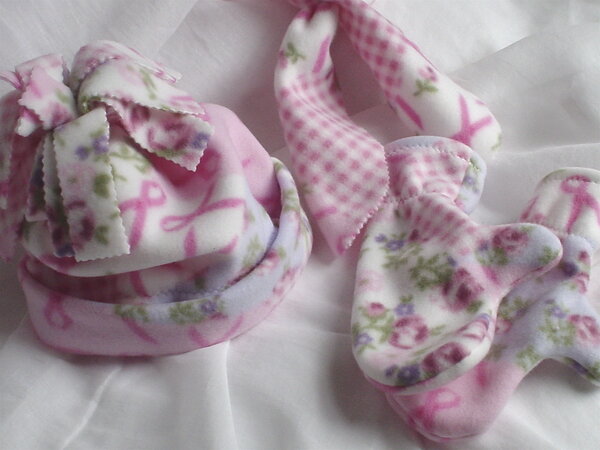 Breast cancer awareness  Flies Set
