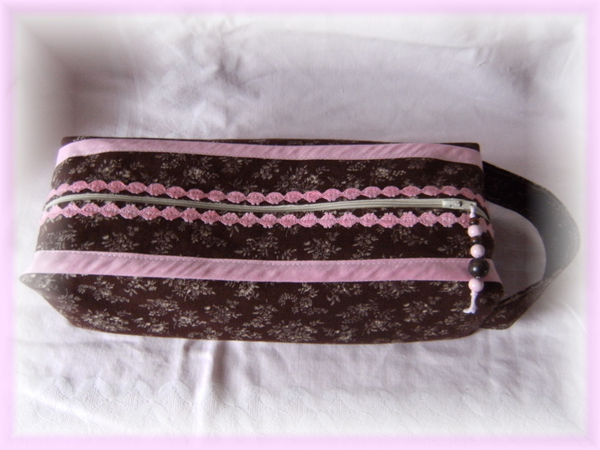 Tasche für Wollknäul und Stricknadeln