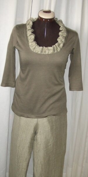 Lekalahose und Ottobre -Shirt