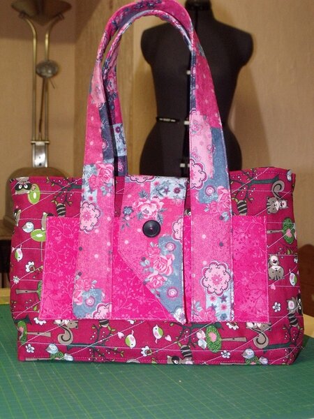 Weekender "Rosige Zeiten" aus Lena Spezial Patchwork-Taschen 2011