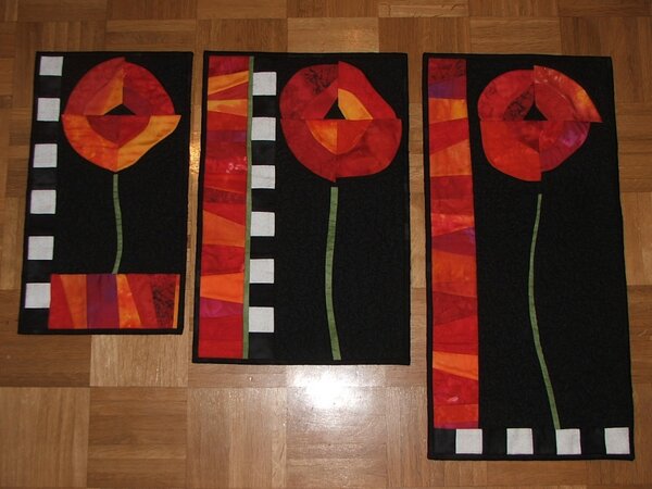 3 Mohnblumen