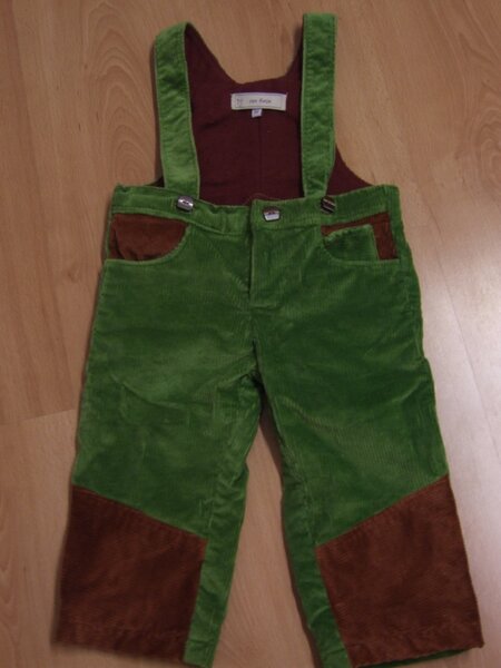 Cordhose mit Trägern - Jungs