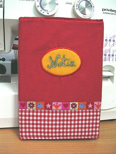 Bunte Buchhülle