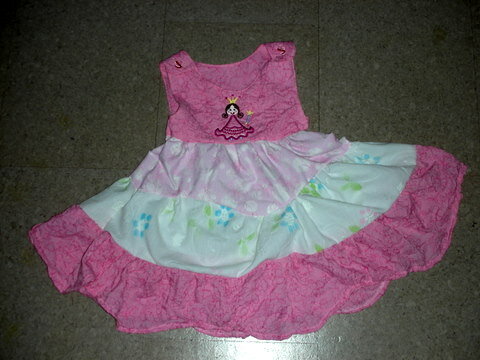 Ein Wellenkleid "Sasha" mit kleinen Variationen