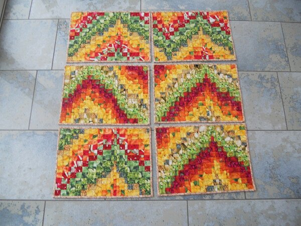 Tisch Set Bargello
