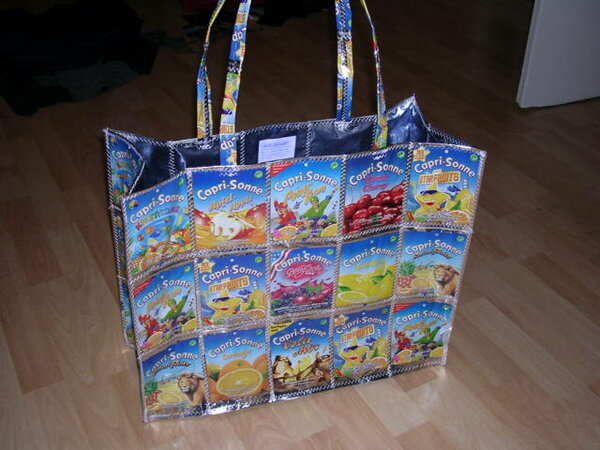 Strandtasche aus Capri Sonne