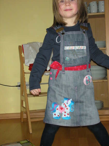Opas alte Jeans