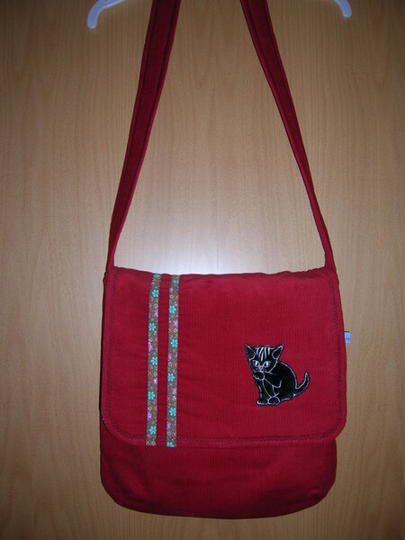 Umschlagtasche mit Katze.....