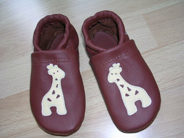 Giraffen-Puschen